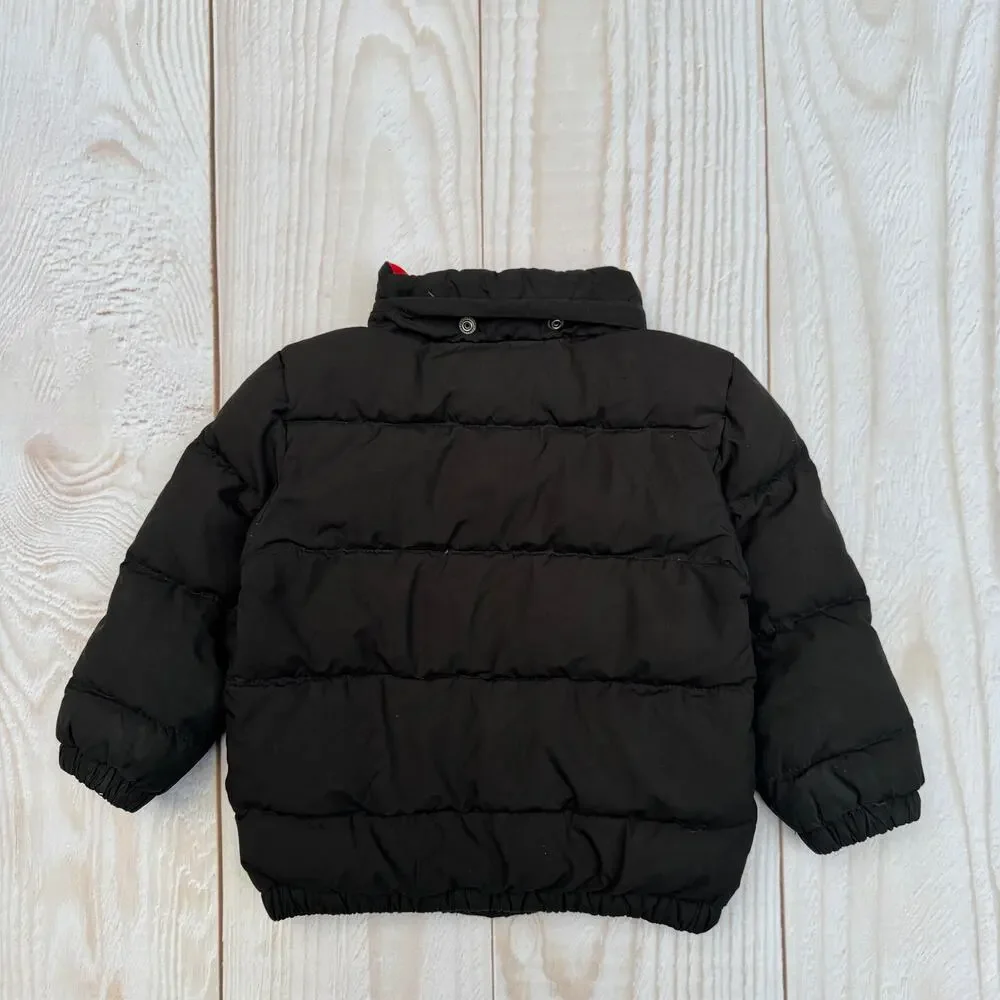 Polo Ralph Lauren Boys Toddler 3T Puffer Down Jacket Black ***No Hood***